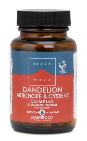 Miniatyrbild Terranova Dandelion, Artichoke & Cystein Complex, 50 kaps