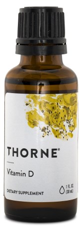 Thorne D-vitamin flytande 500 IE - Thorne