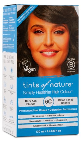 Miniatyrbild Tints of Nature Dark Ash Blonde 6C, 130ml