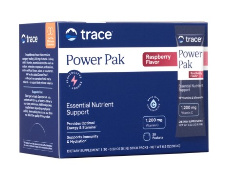 Miniatyrbild Trace Minerals Electrolyte Stamina Power Pak, Raspberry, 30-pack