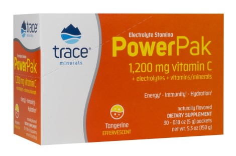 Miniatyrbild Trace Minerals Electrolyte Stamina Power Pak, Tangerine, 30-pack