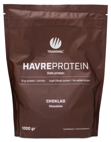 Miniatyrbild Trainimal Havreprotein, Choklad, 1 kg