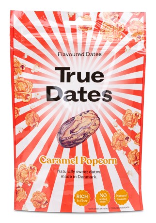 Miniatyrbild True Dates, Caramel Popcorn, 100 g