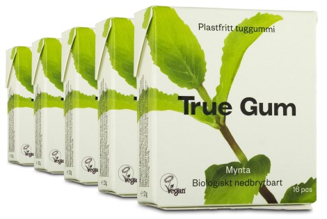 True Gum Tuggummi - Kort datum , Livsmedel - True Gum