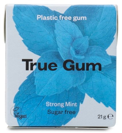 Miniatyrbild True Gum Tuggummi, 1 st, Strong Mint