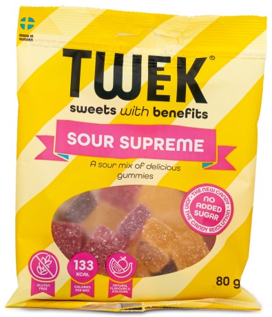 Miniatyrbild Tweek Jellies, 80 g, Sour Supreme