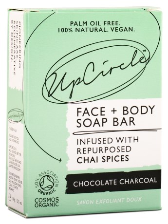 UpCircle Chocolate Charcoal Chai Soap Bar - UpCircle