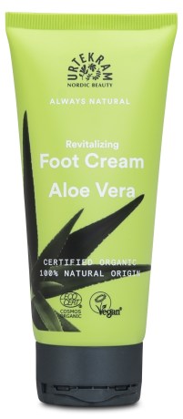 Miniatyrbild Urtekram Aloe Vera Foot Cream, 100 ml