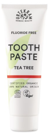 Miniatyrbild Urtekram Tandkr�m, 75 ml, Tea tree