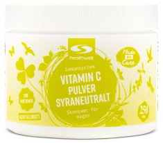 Vitamin C Pulver Syraneutralt - Kort datum 