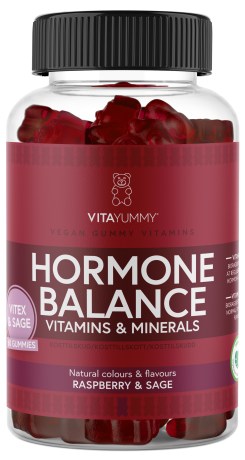 Miniatyrbild VitaYummy Hormone Balance, Raspberry & Sage, 60 Gummies
