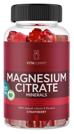 Miniatyrbild VitaYummy Magnesium Citrate, Strawberry, 60 Gummies