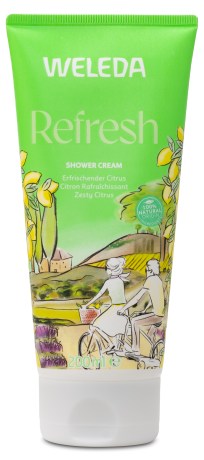Miniatyrbild Weleda Refresh Shower Cream Citrus, 200ml