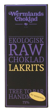WermlandsChoklad Rawchoklad EKO, Livsmedel - WermlandsChoklad