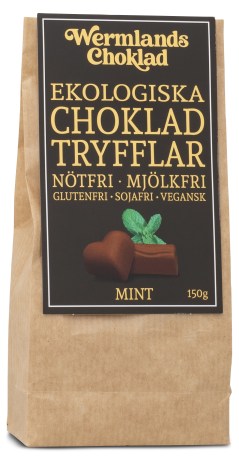 Miniatyrbild WermlandsChoklad Tryfflar EKO, Mint, 150 g