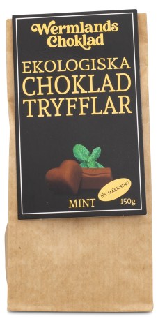 Miniatyrbild WermlandsChoklad Tryfflar EKO, Mint, 150 g