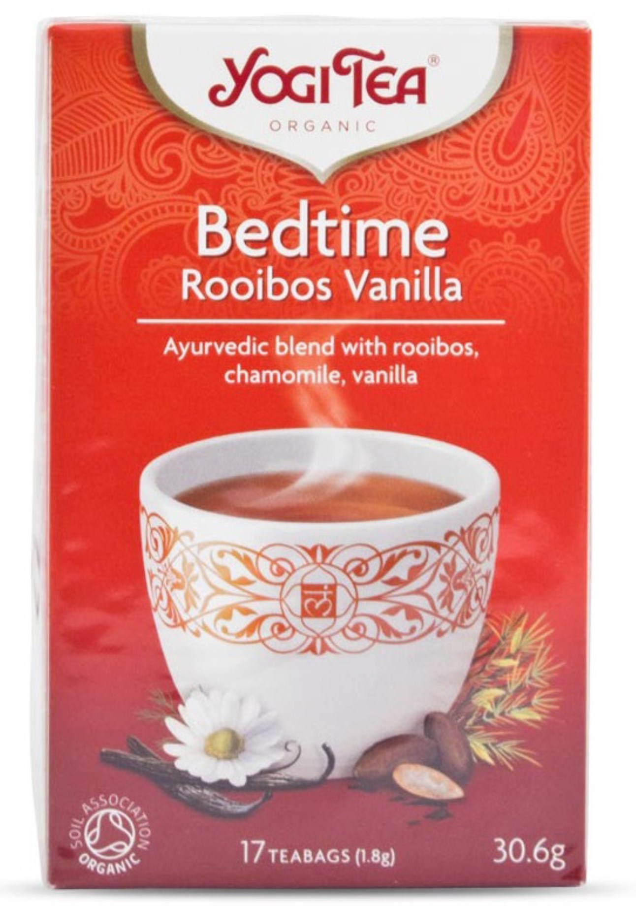 Handla Yogi Tea Bedtime Rooibos Vanilla hos Svensk Hälsokost. Fri frakt!