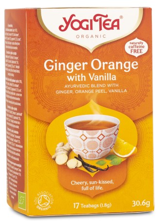 Yogi Tea Ginger Orange, Livsmedel - Yogi