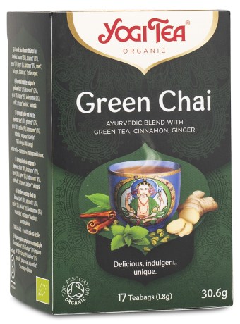 Yogi Tea Green Chai, Livsmedel - Yogi