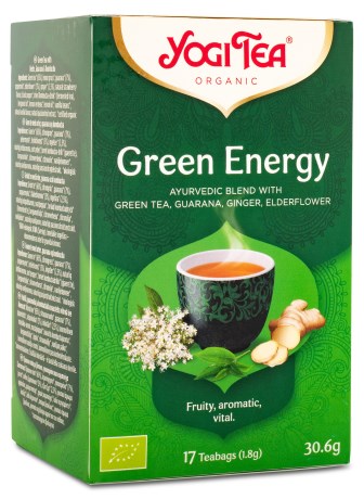 Yogi Tea Green Energy, Livsmedel - Yogi