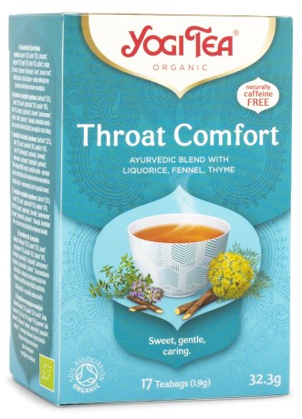 Yogi Tea Throat Comfort, Livsmedel - Yogi