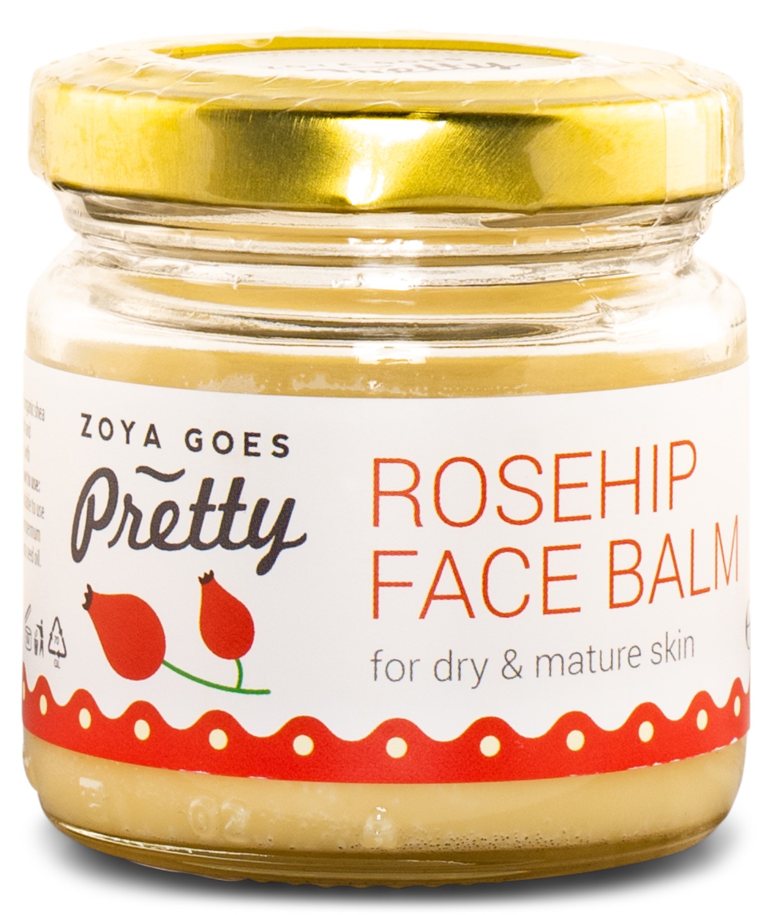 Zoya Goes Pretty Rosehip Face Balm Svensk Hälsokost