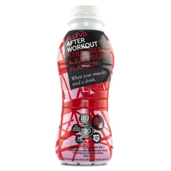 Allevo After Workout Shake - Kort datum