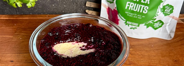 Cheesecake med bl�b�r och citron � recept av Kalorismart