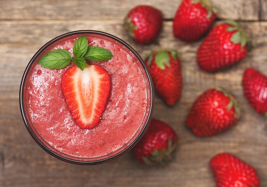 Frozen Diet Shake med jordgubbar | Svensk Hälsokost