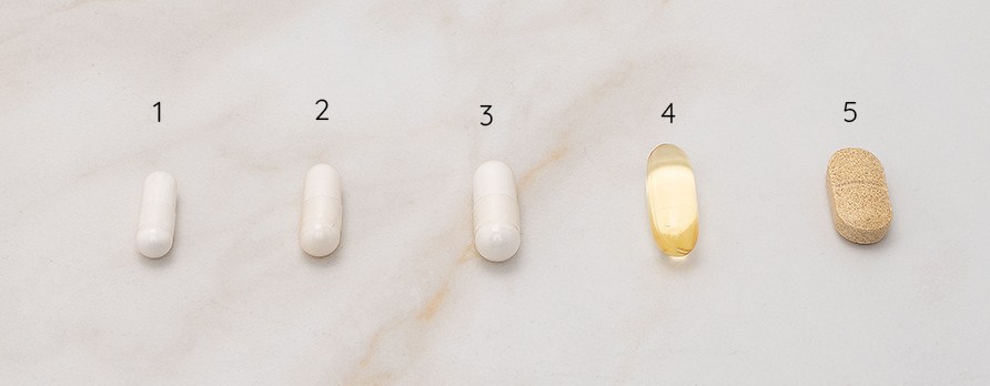 V�ra kapselstorlekar