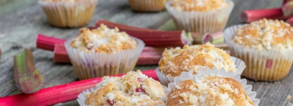 Rabarbermuffins 