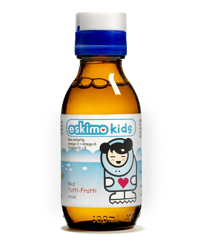 Miniatyrbild Eskimo-Kids , apelsin smak , 210 ml