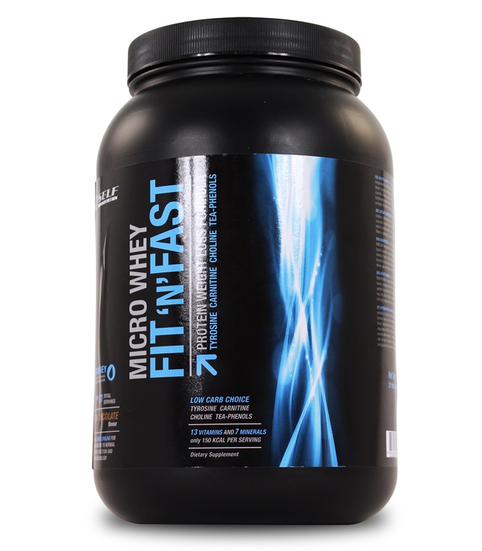 Miniatyrbild Micro Whey Fit and Fast, Choklad, 1 kg