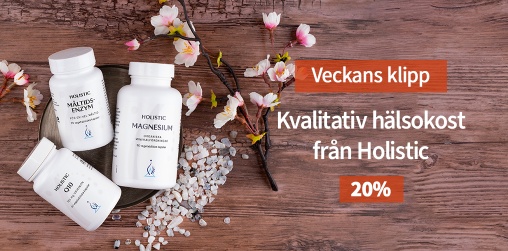 Veckans klipp - 20% p Holistic