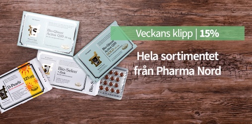 Veckans klipp: Pharma Nord  15 %