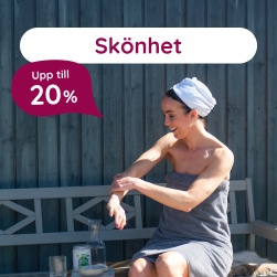Sk�nhet upp till 20%