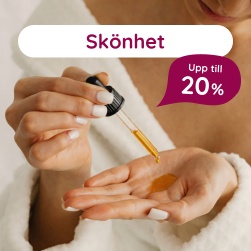 Sk�nhet upp till 20%