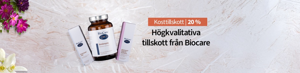 Kosttillskott frn BioCare - 20%