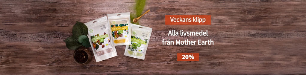 Veckans klipp - Mother Earth 20%