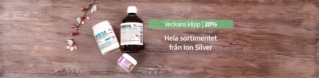 Veckans klipp: Ion Silver  20 %