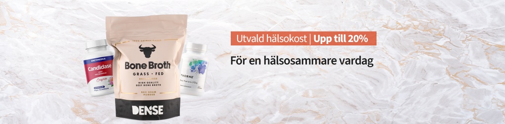 Kosttillskott upp till 20%