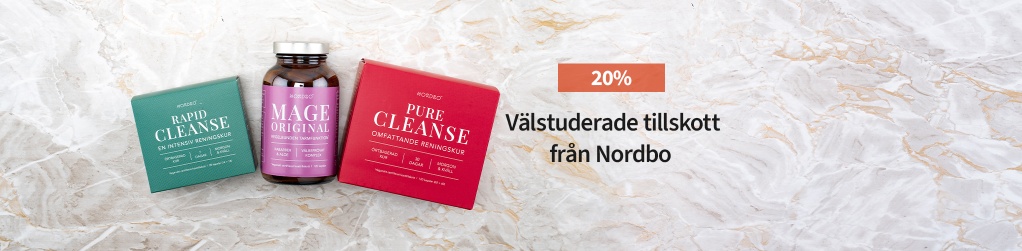 Kosttillskott frn Nordbo - 20%