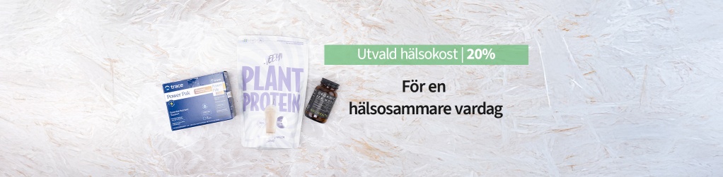 Kosttillskott  20 %