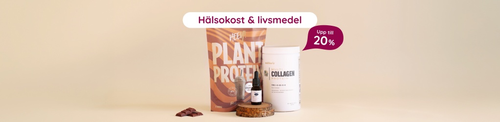 Upp till 20% rabatt p� h�lsokost