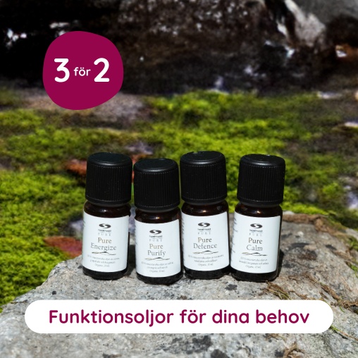 3 fr 2 | Funktionsoljor frn Healthwell PURE