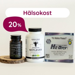 20% p� h�lsokost