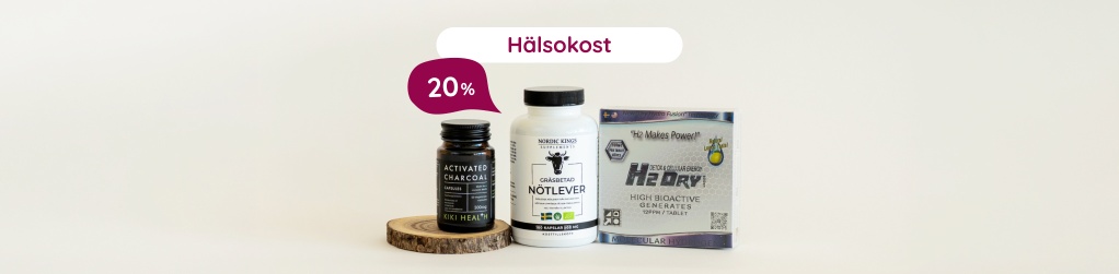 20% p� h�lsokost