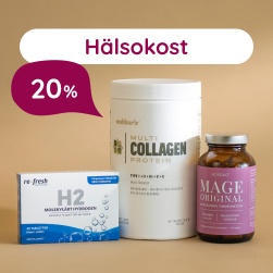 20% p� h�lsokost