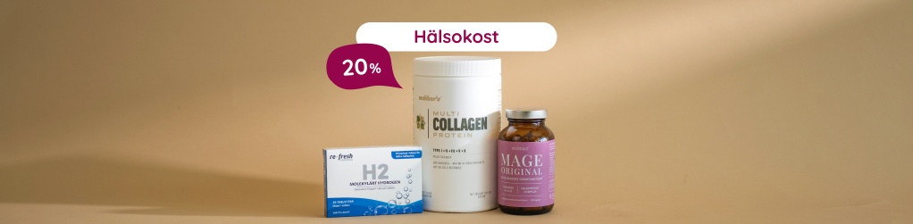 20% p� h�lsokost