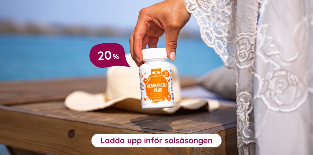 Ladda upp inf�r sols�songen med betakaroten 20%